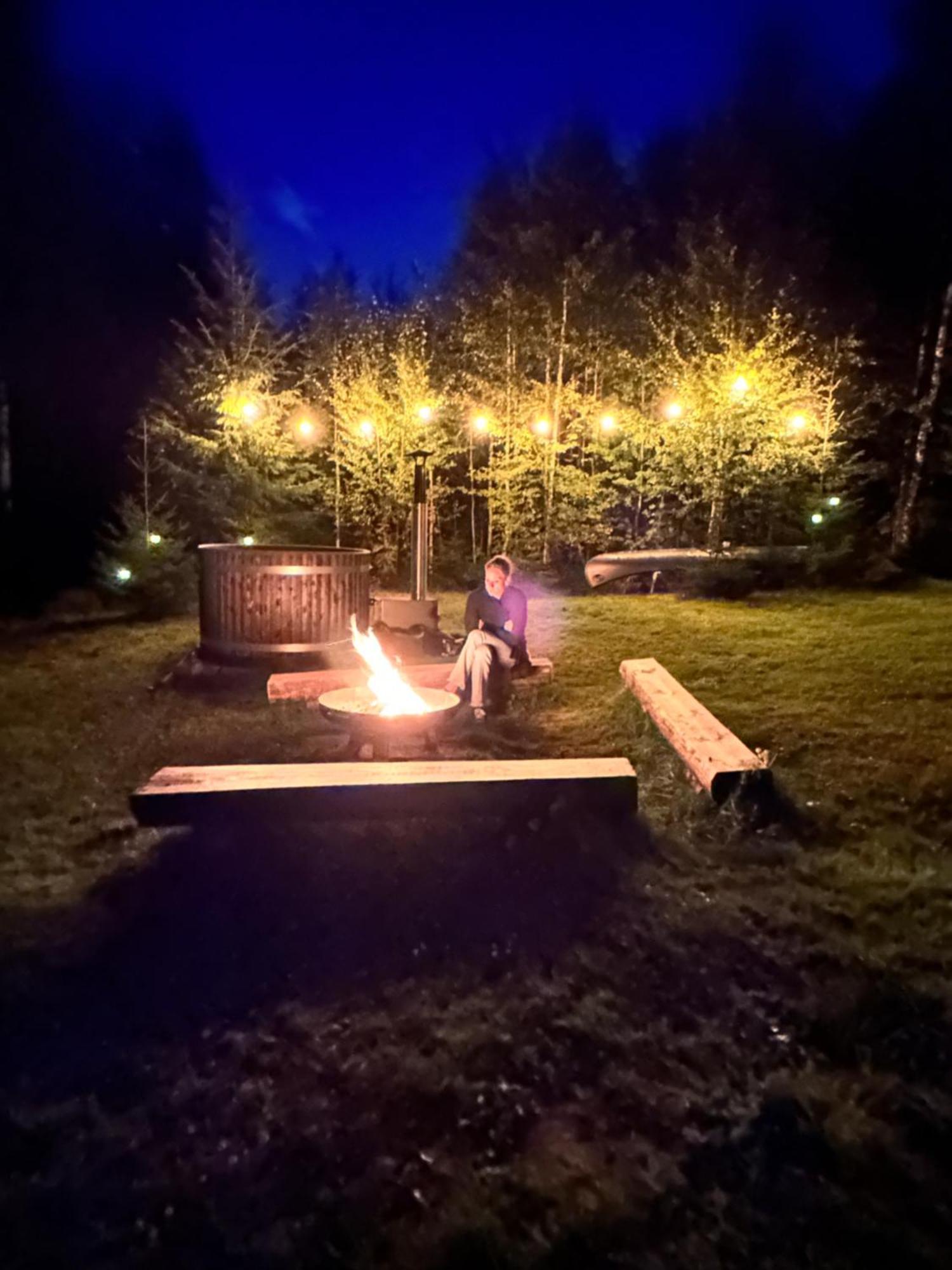 Villa Granhede -Sjoelaege Med Badtunna, Eldstad Med Mera Torsby Exterior foto